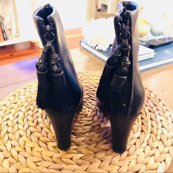 {Rag & Bone} TACITA Tassel Ankle Booties - SZ 6 - Picture 4 of 8